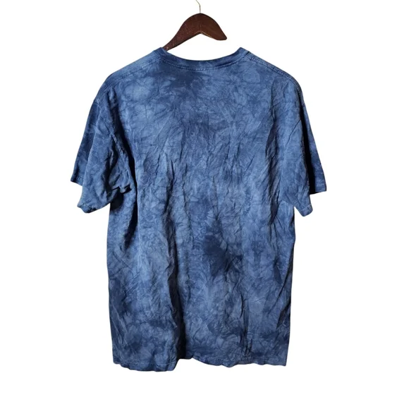 Vintage Tie-Dye T-Shirt - Patriotic Horse Design - Men's Size Large - Picture 5 of 5